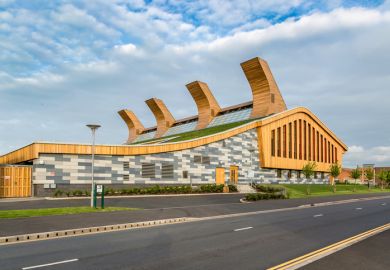 GSK Carbon Neutral Laboratory. Part of the Nottingham University Jubilee Campus