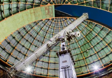Shane telescope at Lick Observatory, Mount Hamilton, San Francisco