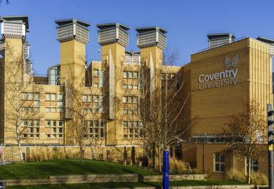University of Coventry in UK, Engineering Building.