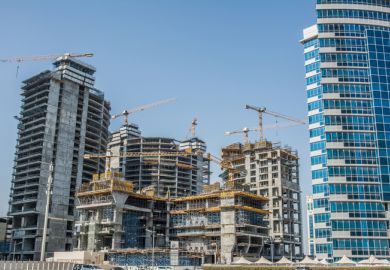 buildings under construction