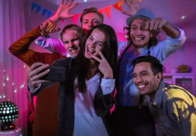 British students at an American university