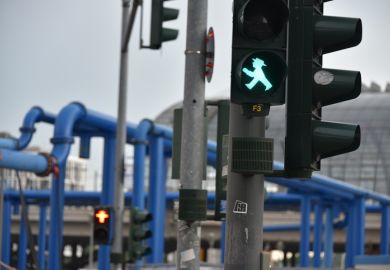 Berlin traffic light 