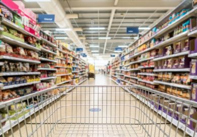 supermarket aisle
