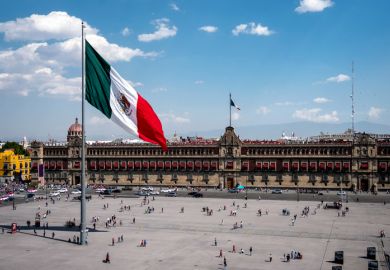 National Palace in Mexico City