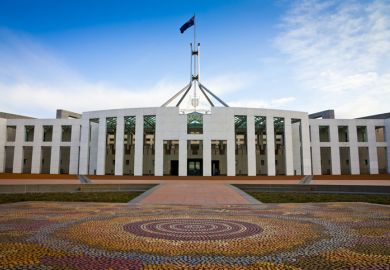 Australian Parliament House in Canberra