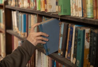 Take the book stock photo