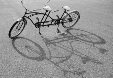 Tandem bicycle