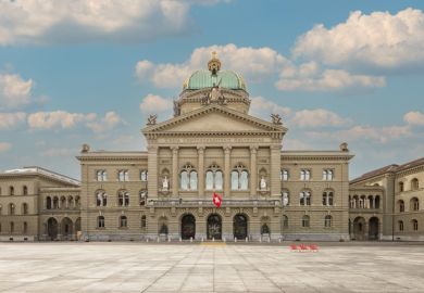 The Bundeshaus, seat of the government of Switzerland and parliament 