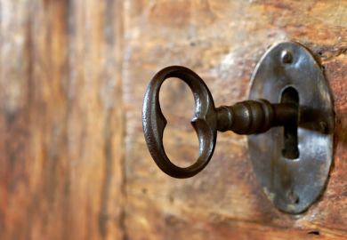 lock, key, open access