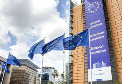 European Commission Headquarters building in Brussels, Belgium, Europe