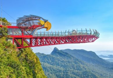 Malaysia, Langkawi- Eagle's Nest Skywalk.