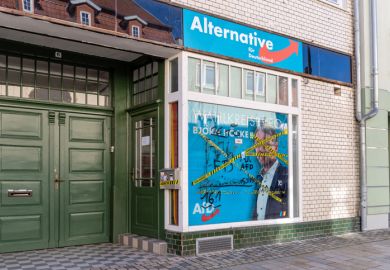  AfD Alternative für Deutschland constituency office in Heilbad Heiligenstadt, Germany