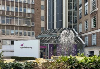 Main building of Aston University in Birmingham. Main building of Aston University in Birmingham.