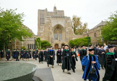 Yale University graduation ceremonies