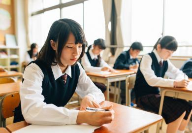 Japanese high schoolers Japanese high schoolers