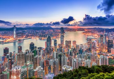 Hong Kong city view
