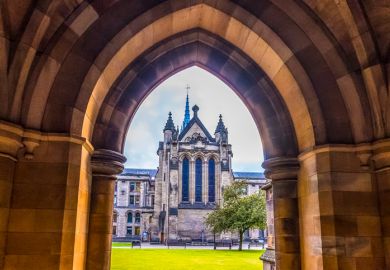 University of Glasgow cloisters University of Glasgow cloisters
