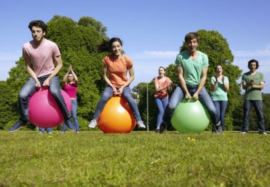 bounce back balls illustrating return of recruitment for research positions in Australia and New Zealand to pre-pandemic levels