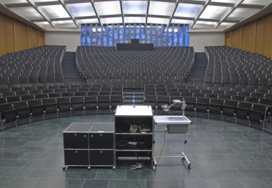 Empty lecture theatre