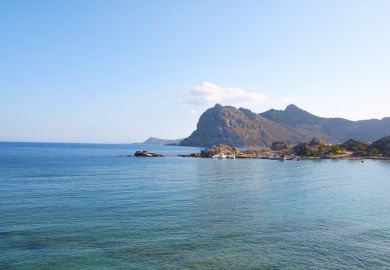 The Aegean University is situated on several idyllic Greek islands, including Rhodes, pictured Rhodes University aegean island paradise Syrian boat people crisis migrants