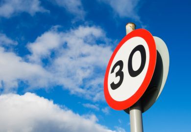 30mph speed limit sign