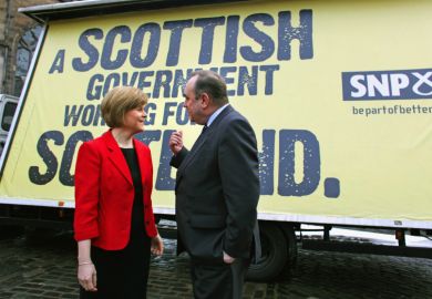 Nicola Sturgeon and Alex Salmond