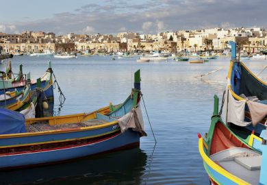 Malta fishing boat zonqor university US campus plan jordan de paul 