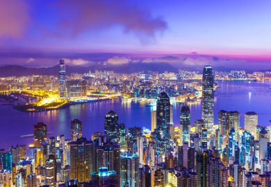 Hong Kong skyscrapers