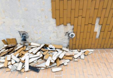 Brick wall maintenance problems