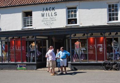 Jack Wills clothing shop, Burnham Market, Norfolk, England