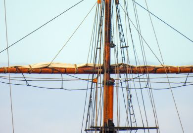 James Craig Tall Ship Mast