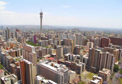 Johannesburg skyline