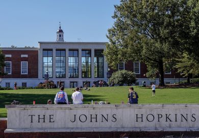 Johns Hopkins University illustrating a feature interview with Ron Daniels 