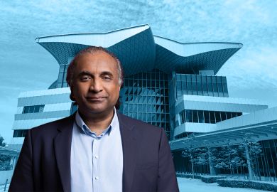 Joseph Cherian, chief executive and dean of the Asia School of Business (ASB) with the campus in Kuala Lumpur added behind.