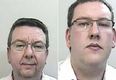 Robert Smedley, left, and Christopher Joynson were both jailed for five years