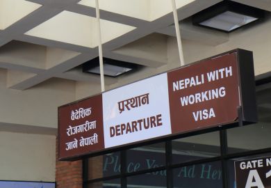 Kathmandu international airport