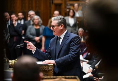 Prime Minister Keir Starmer during Prime Minister's Questions on 25 February 2026, when he committed to looking at ways to make England’s student loan system fairer. 