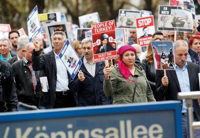 Kurdish community protestors in Germany Kurdish community protestors in Germany