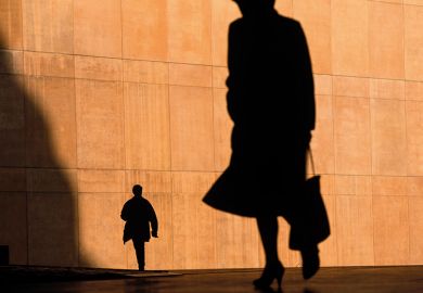 large and small shadows