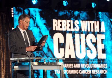 Larry Ellison speaks onstage during the Transformative Medicine of USC: Rebels with a Cause gala on 24 October 2019 in Santa Monica, California. Larry Ellison speaks onstage during the Transformative Medicine of USC: Rebels with a Cause gala on 24 October 2019 in Santa Monica, California.