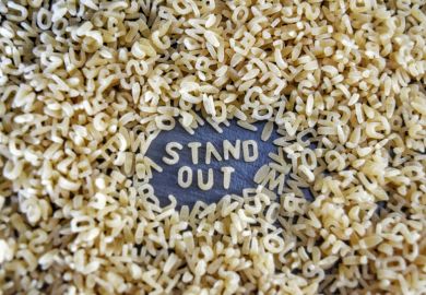 Letters saying stand out