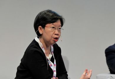 Lily Kong at the World Academic Summit 2019