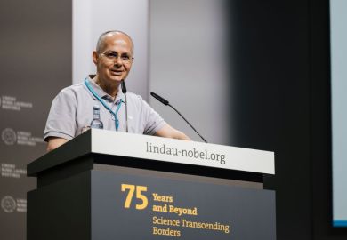 Omar Yaghi at the 75th Lindau Nobel Laureate Meeting