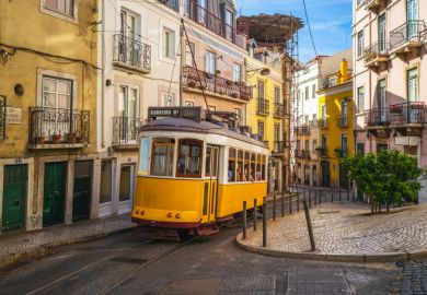 Lisbon Portugal tram