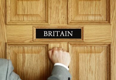 Man knocking on Britain’s door