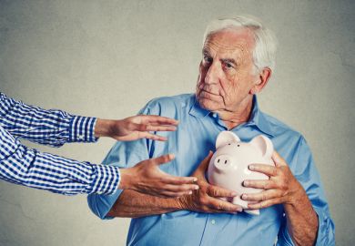 Man defending pension