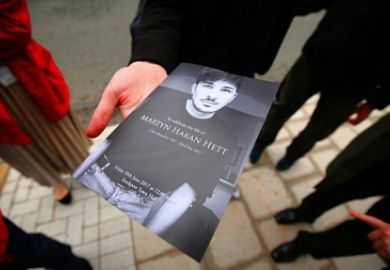 The order of service for the funeral of Martyn Hett on June 30, 2017 The order of service for the funeral of Martyn Hett on June 30, 2017