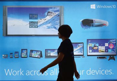 Microsoft advert Microsoft advert