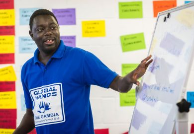 Momodou Sallah, De Montfort University