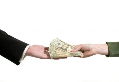 Money exchanging hands Money exchanging hands